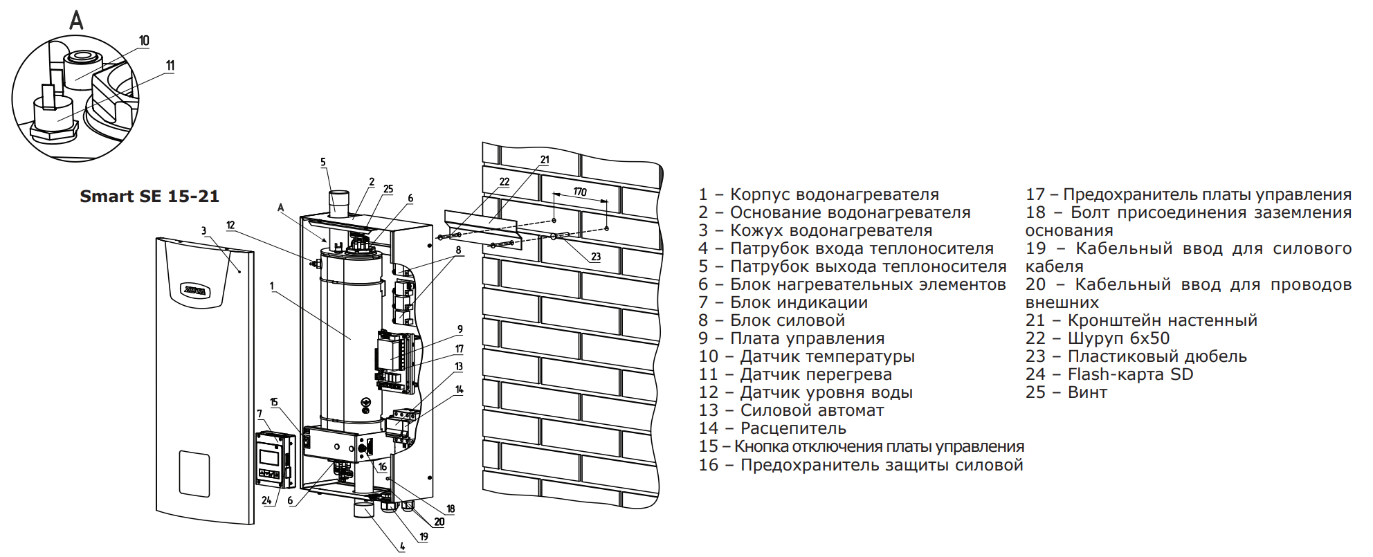 Электрокотел Зота 12 Купить