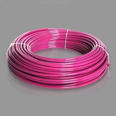 Труба PE-Xa/EVOH RAUTITAN Pink+ 32 х 4.4, 50 м, лиловая