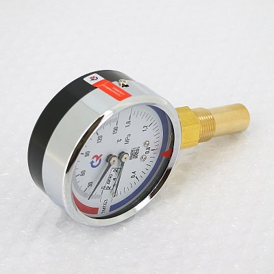 Термоманометр Росма ТМТБ- 31P.1 63/16 (1/2", 16 бар, 150'С, 2,5) радиальный